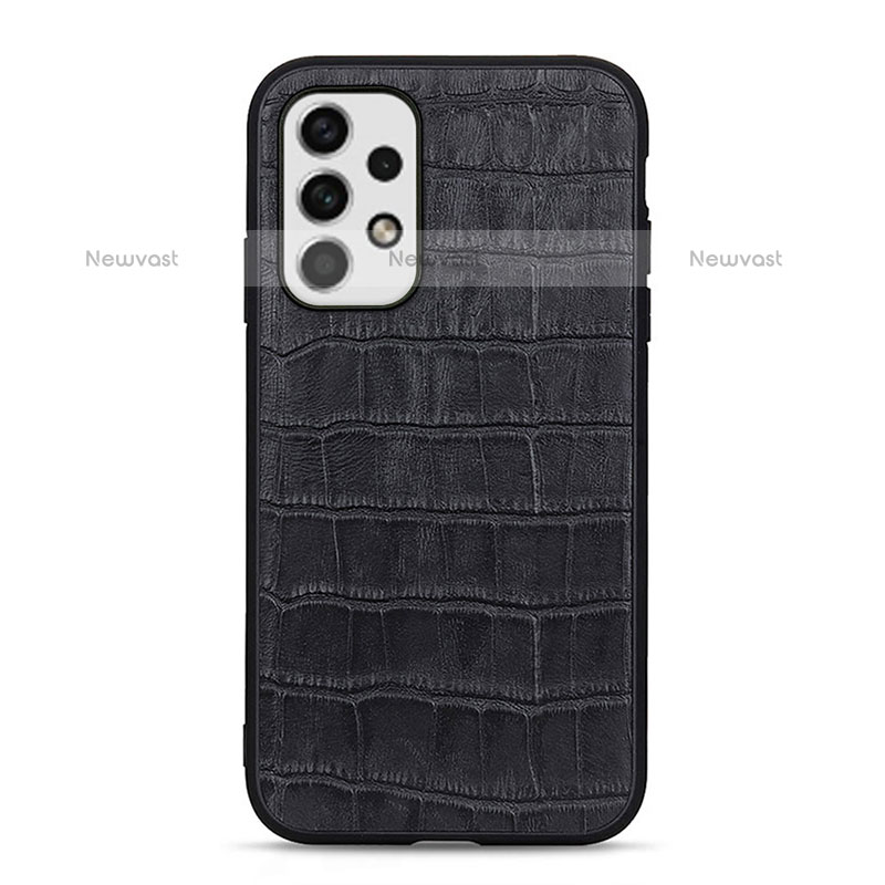 Soft Luxury Leather Snap On Case Cover B04H for Samsung Galaxy A23 5G