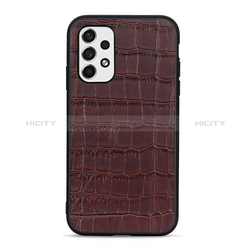 Soft Luxury Leather Snap On Case Cover B04H for Samsung Galaxy A53 5G