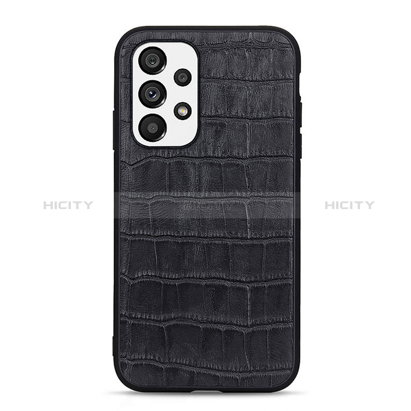 Soft Luxury Leather Snap On Case Cover B04H for Samsung Galaxy A73 5G