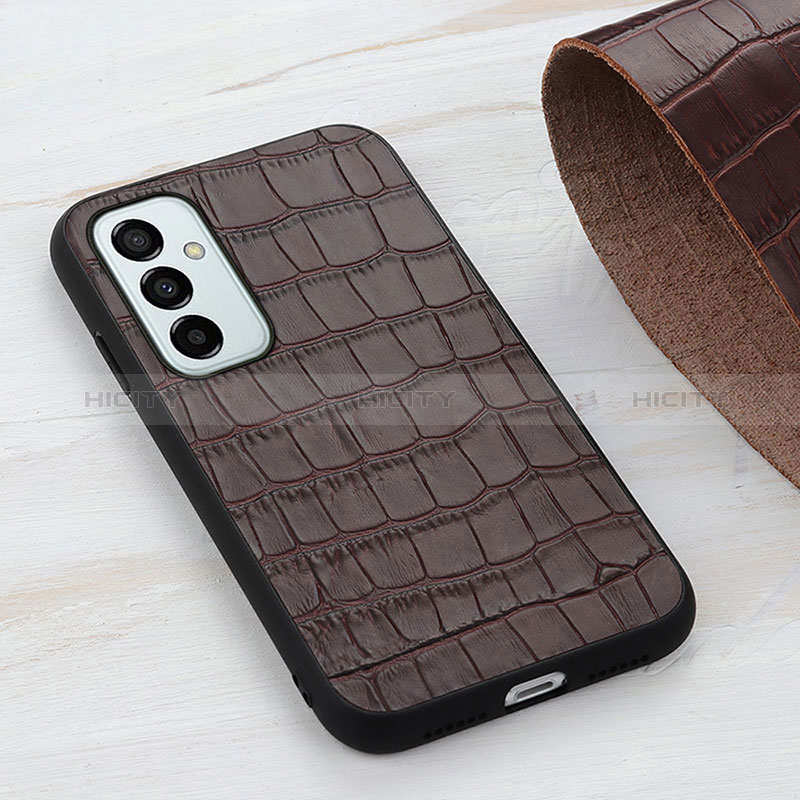 Soft Luxury Leather Snap On Case Cover B04H for Samsung Galaxy F23 5G