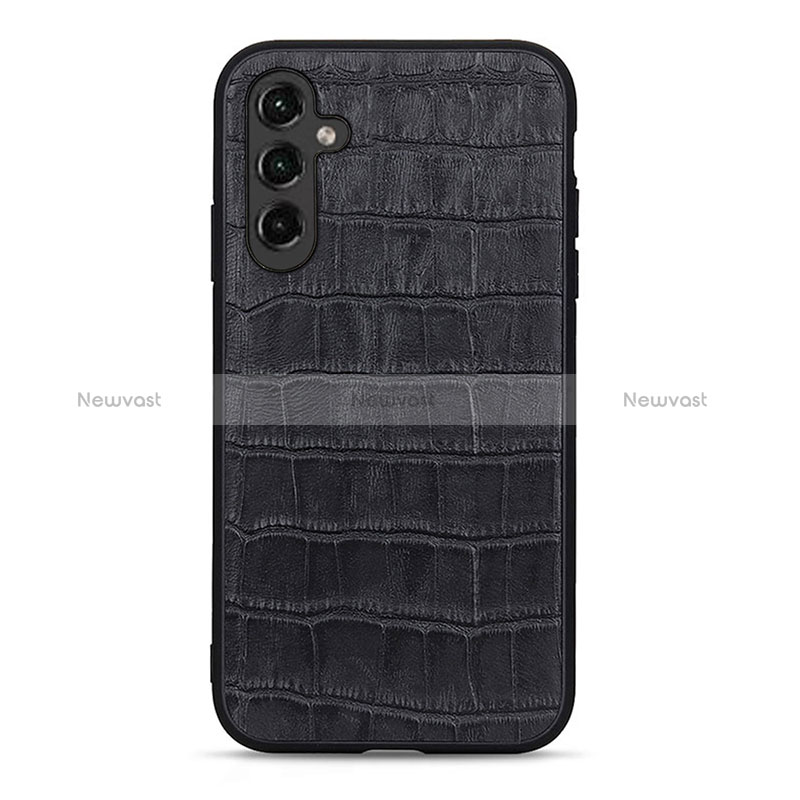 Soft Luxury Leather Snap On Case Cover B04H for Samsung Galaxy M44 5G