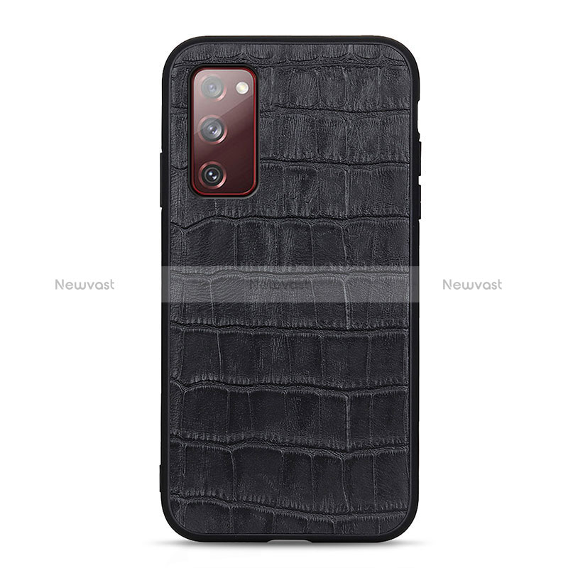 Soft Luxury Leather Snap On Case Cover B04H for Samsung Galaxy S20 FE 4G