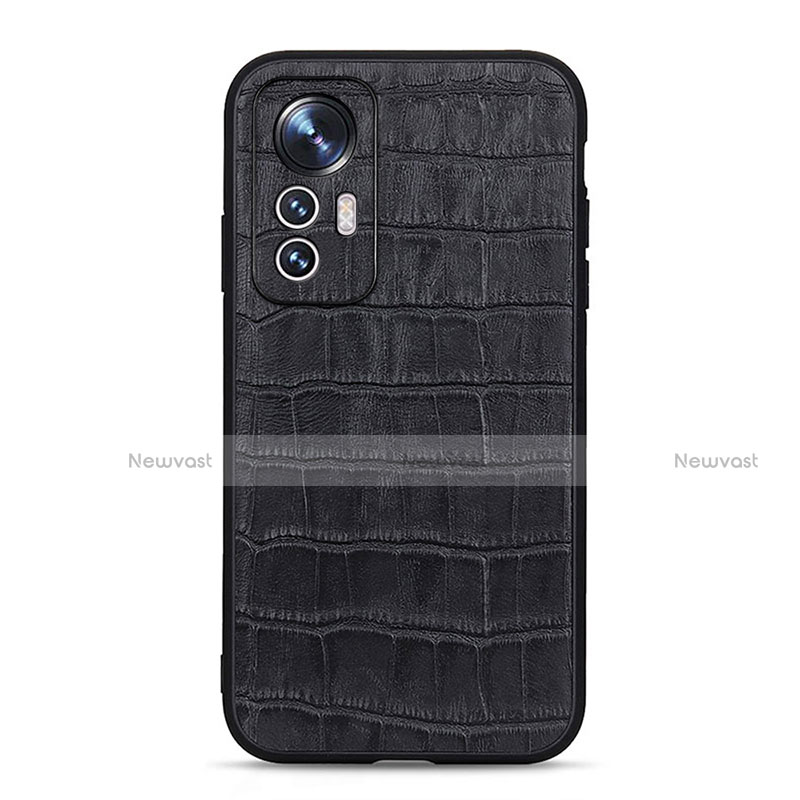 Soft Luxury Leather Snap On Case Cover B04H for Xiaomi Mi 12 5G