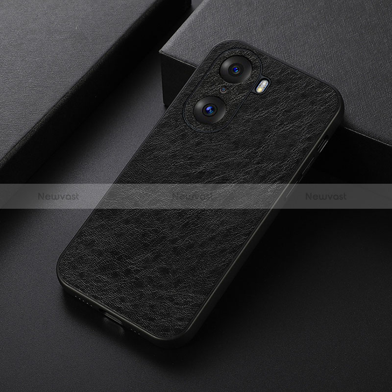 Soft Luxury Leather Snap On Case Cover B05H for Huawei Honor 60 Pro 5G