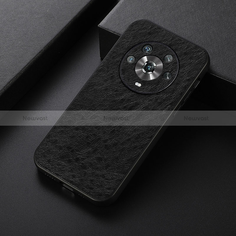 Soft Luxury Leather Snap On Case Cover B05H for Huawei Honor Magic4 5G