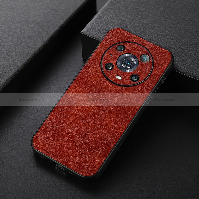 Soft Luxury Leather Snap On Case Cover B05H for Huawei Honor Magic4 Pro 5G