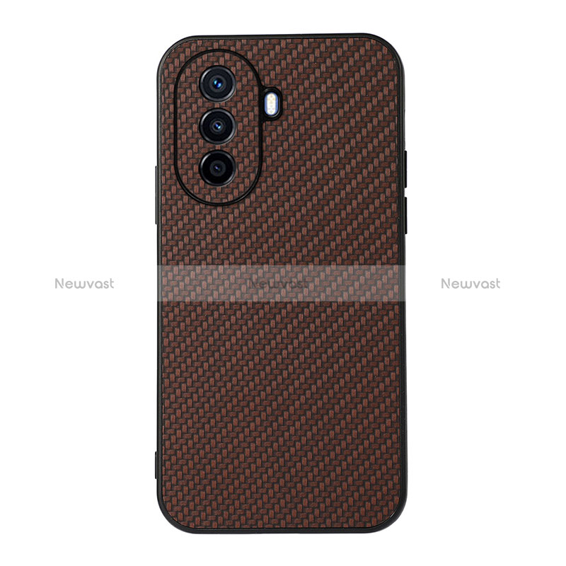 Soft Luxury Leather Snap On Case Cover B05H for Huawei Nova Y71