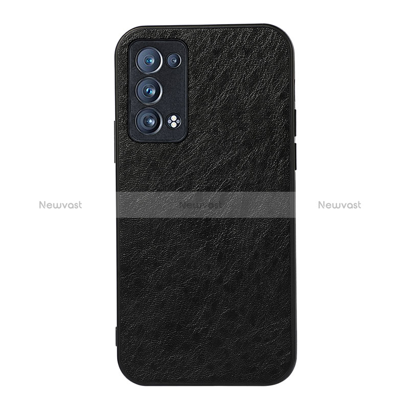 Soft Luxury Leather Snap On Case Cover B05H for Oppo Reno6 Pro+ Plus 5G