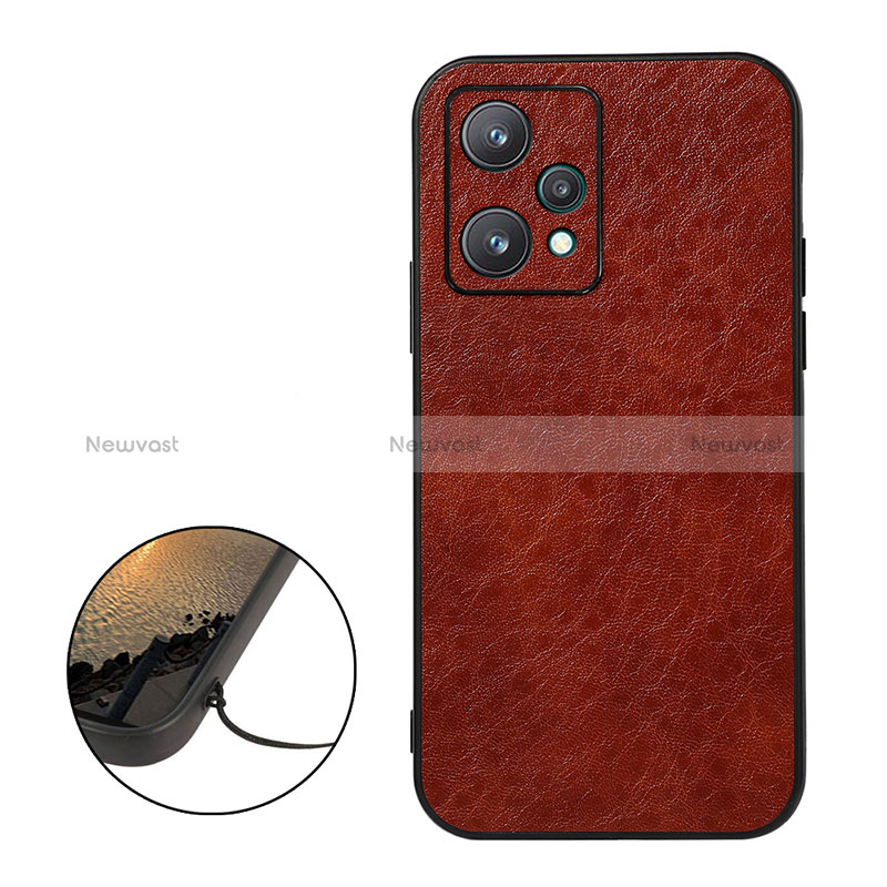 Soft Luxury Leather Snap On Case Cover B05H for Realme 9 Pro 5G