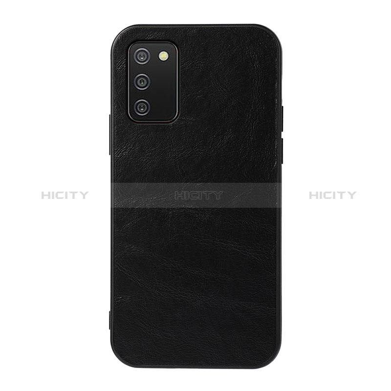 Soft Luxury Leather Snap On Case Cover B05H for Samsung Galaxy A03s