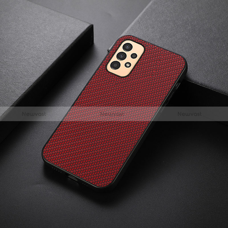 Soft Luxury Leather Snap On Case Cover B05H for Samsung Galaxy A13 4G