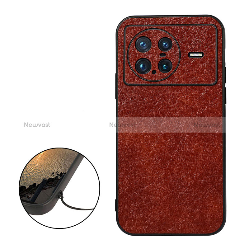 Soft Luxury Leather Snap On Case Cover B05H for Vivo X Note