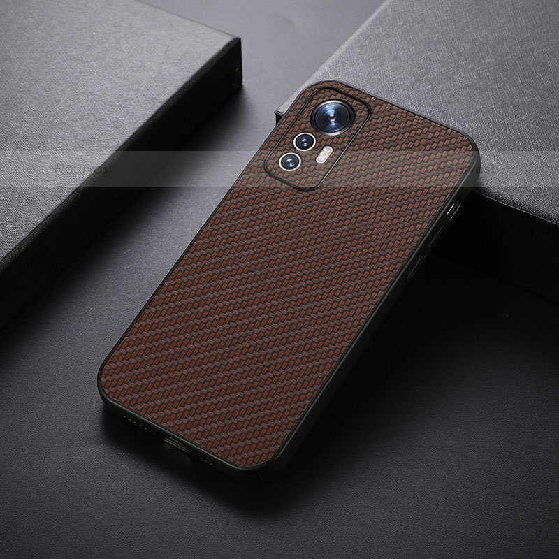 Soft Luxury Leather Snap On Case Cover B05H for Xiaomi Mi 12 Lite 5G