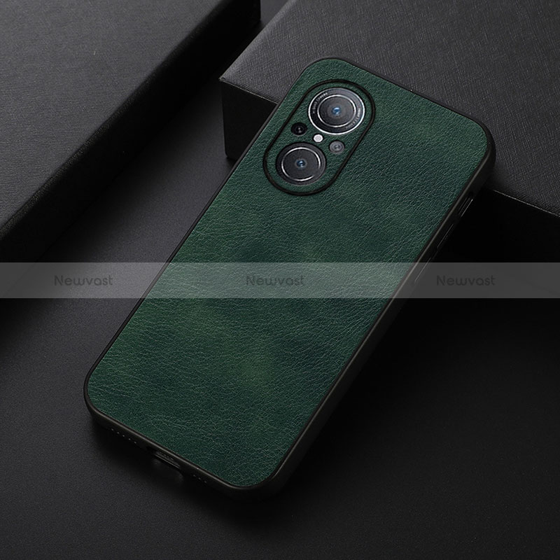 Soft Luxury Leather Snap On Case Cover B06H for Huawei Honor 50 SE 5G