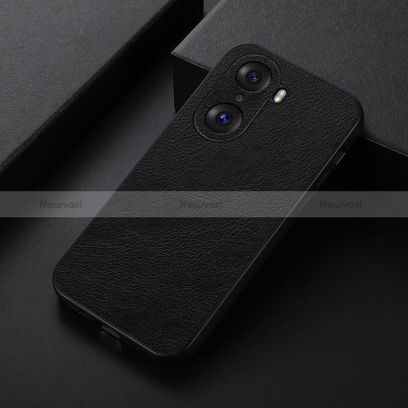 Soft Luxury Leather Snap On Case Cover B06H for Huawei Honor 60 5G