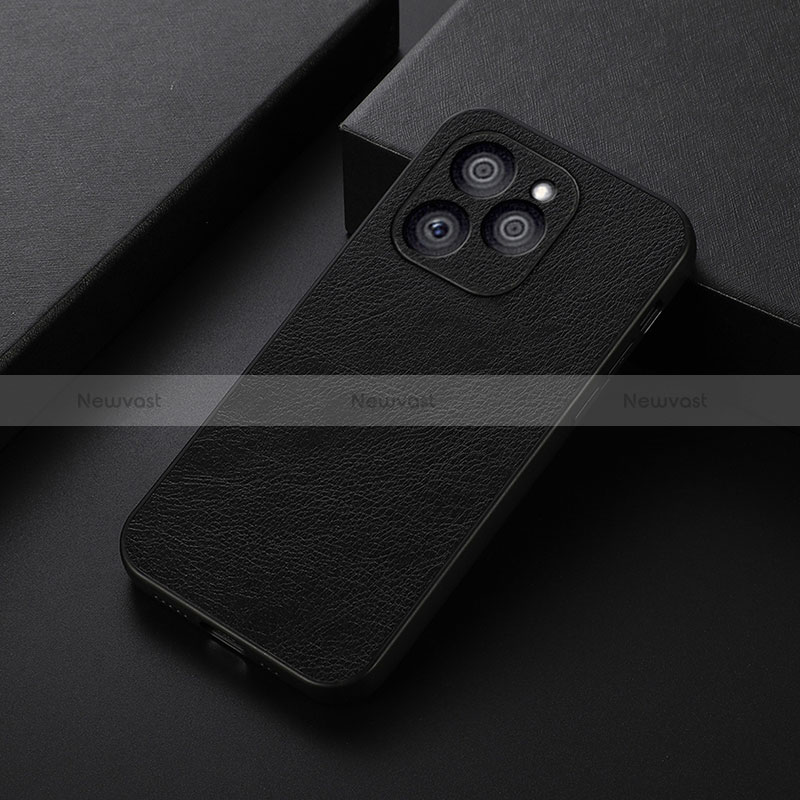 Soft Luxury Leather Snap On Case Cover B06H for Huawei Honor 60 SE 5G