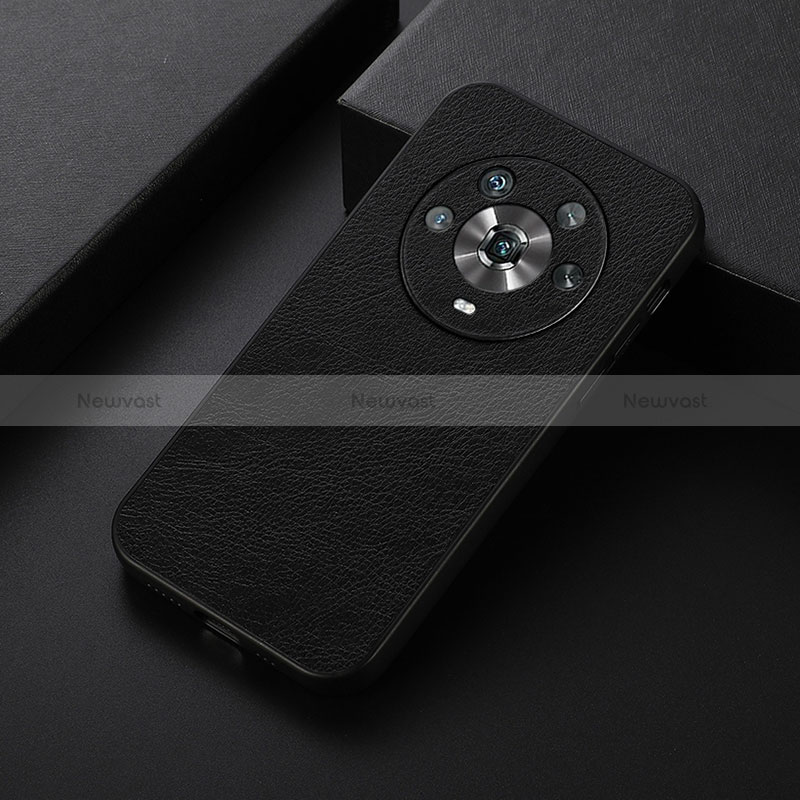 Soft Luxury Leather Snap On Case Cover B06H for Huawei Honor Magic4 5G