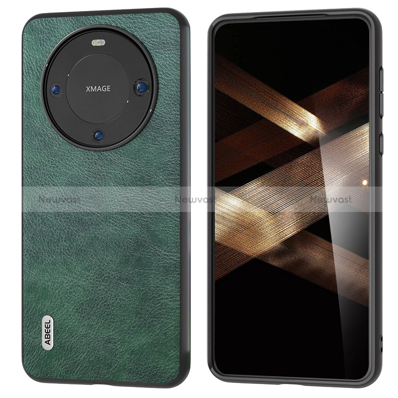 Soft Luxury Leather Snap On Case Cover B06H for Huawei Mate 60