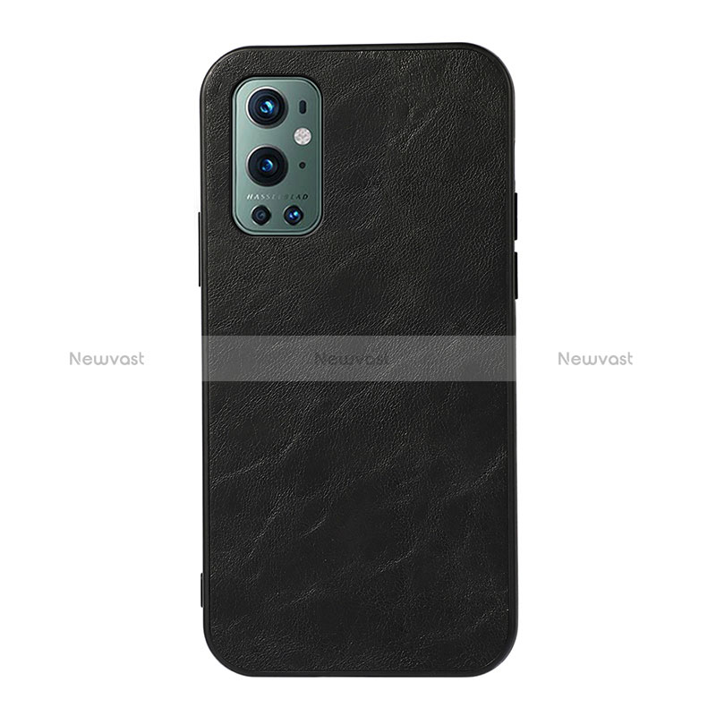 Soft Luxury Leather Snap On Case Cover B06H for OnePlus 9 Pro 5G