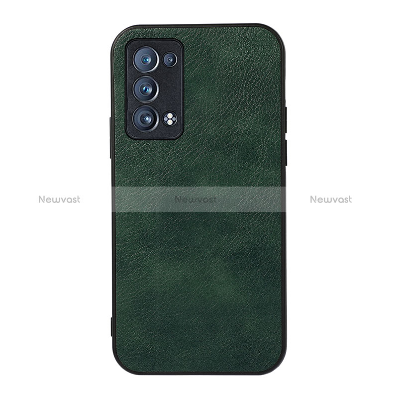 Soft Luxury Leather Snap On Case Cover B06H for Oppo Reno6 Pro 5G