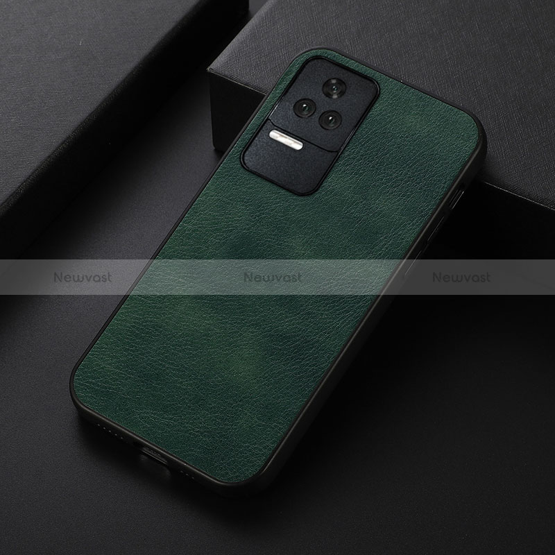 Soft Luxury Leather Snap On Case Cover B06H for Xiaomi Redmi K50 Pro 5G