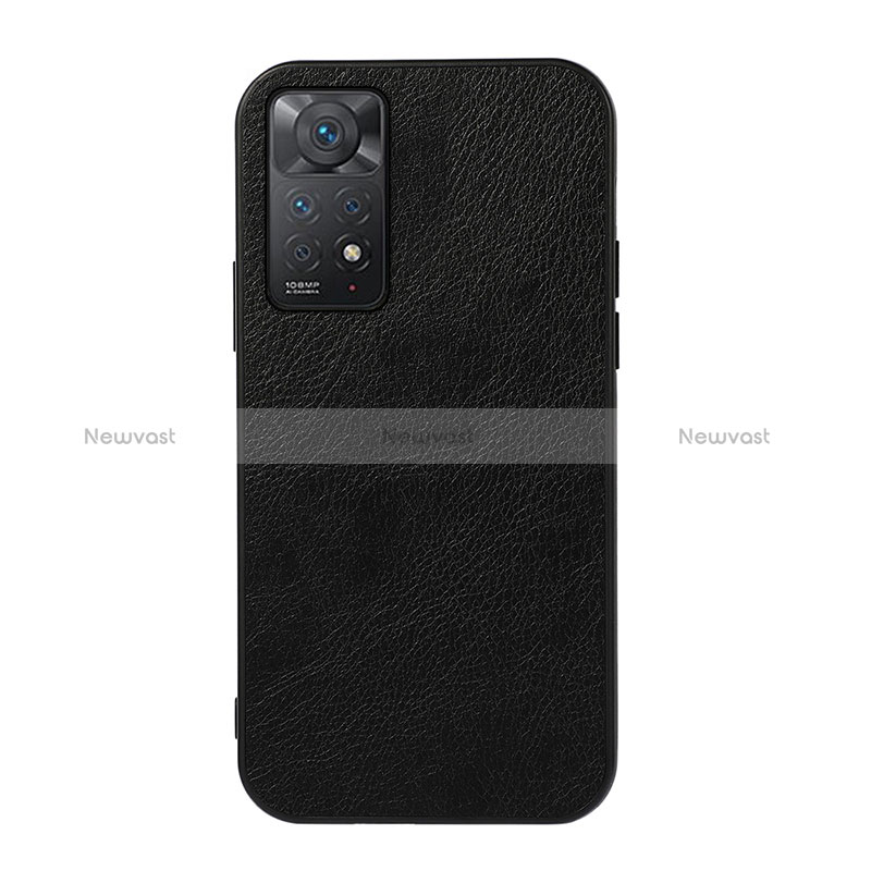 Soft Luxury Leather Snap On Case Cover B06H for Xiaomi Redmi Note 12 Pro 4G