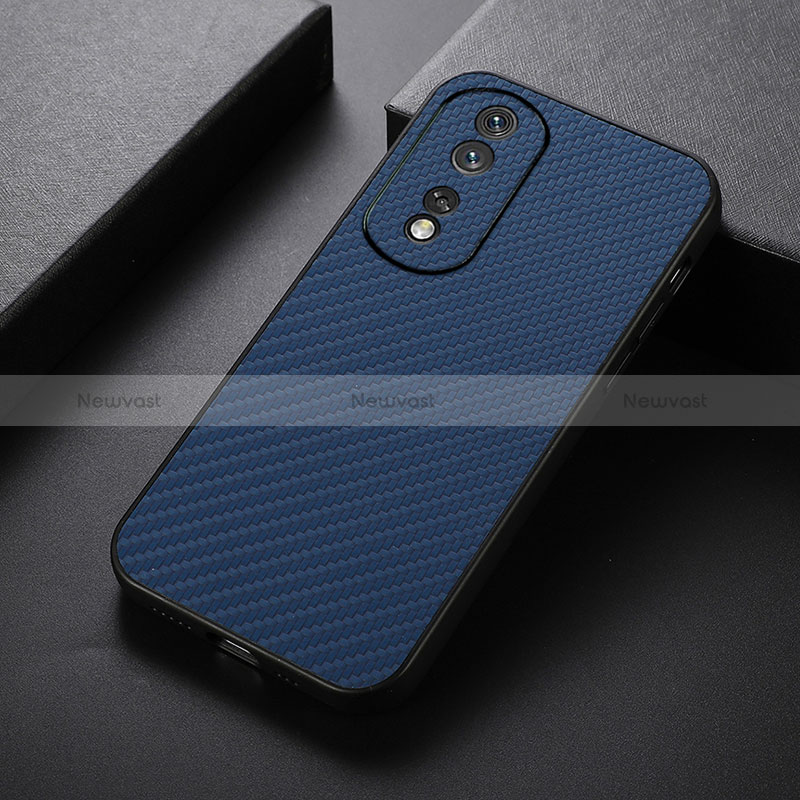 Soft Luxury Leather Snap On Case Cover B07H for Huawei Honor 80 Pro Flat 5G