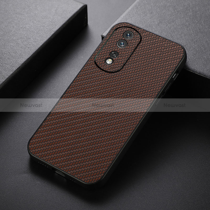 Soft Luxury Leather Snap On Case Cover B07H for Huawei Honor 80 Pro Flat 5G