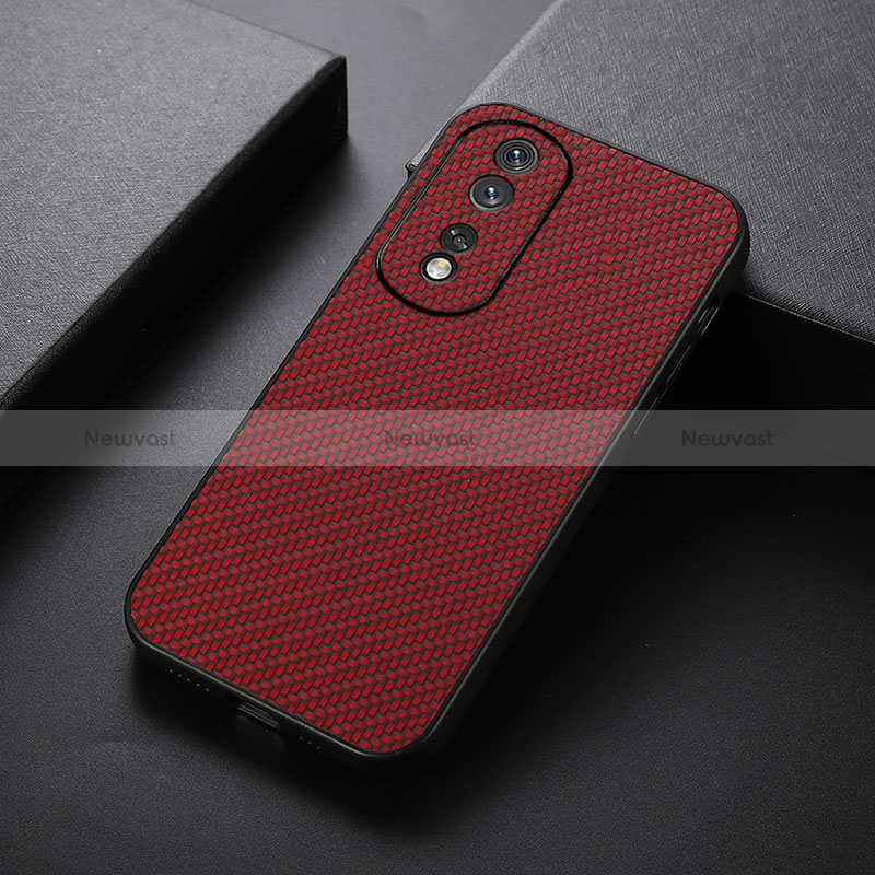 Soft Luxury Leather Snap On Case Cover B07H for Huawei Honor 80 Pro Flat 5G