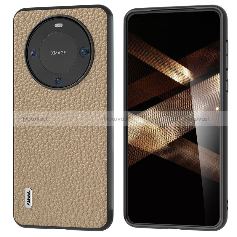 Soft Luxury Leather Snap On Case Cover B07H for Huawei Mate 60