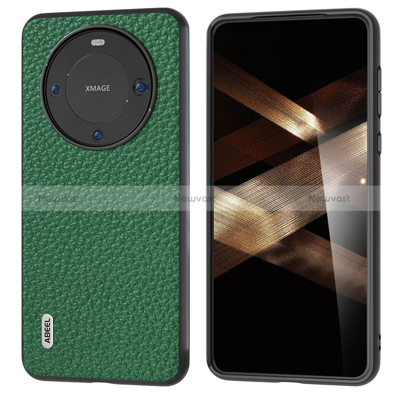 Soft Luxury Leather Snap On Case Cover B07H for Huawei Mate 60