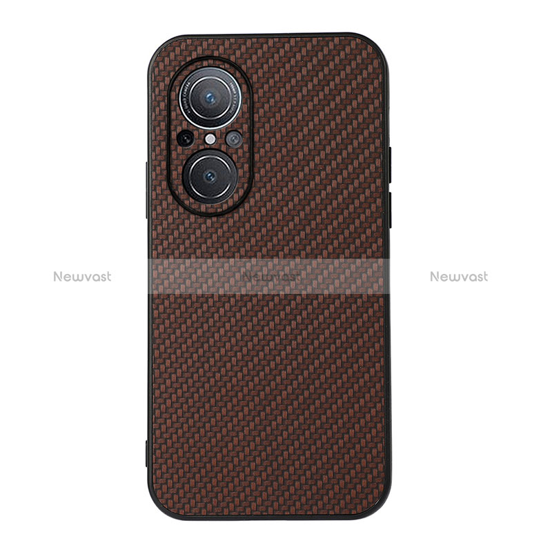 Soft Luxury Leather Snap On Case Cover B07H for Huawei Nova 9 SE