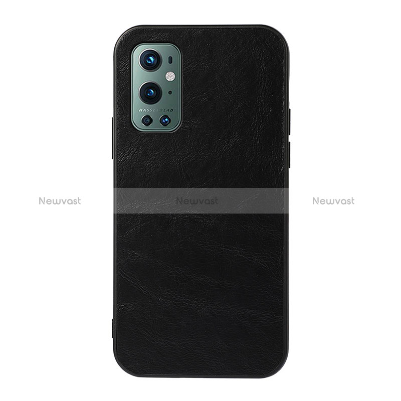 Soft Luxury Leather Snap On Case Cover B07H for OnePlus 9 Pro 5G