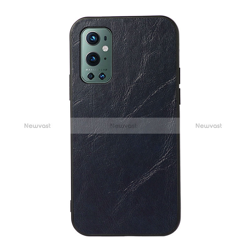 Soft Luxury Leather Snap On Case Cover B07H for OnePlus 9 Pro 5G