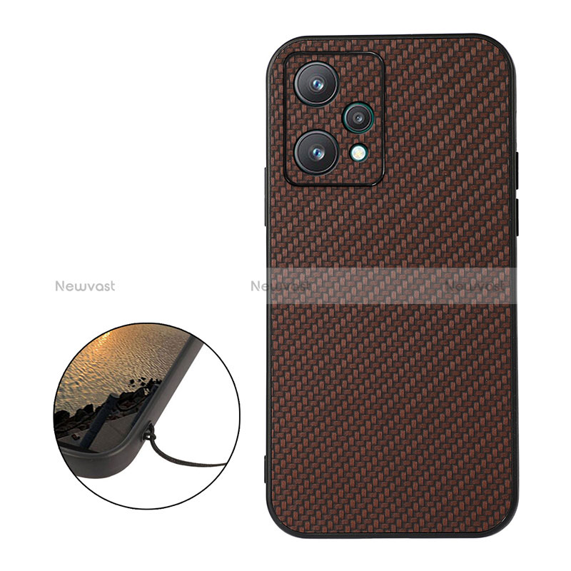 Soft Luxury Leather Snap On Case Cover B07H for Realme 9 Pro 5G