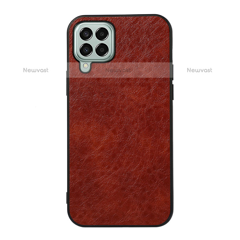 Soft Luxury Leather Snap On Case Cover B07H for Samsung Galaxy M33 5G