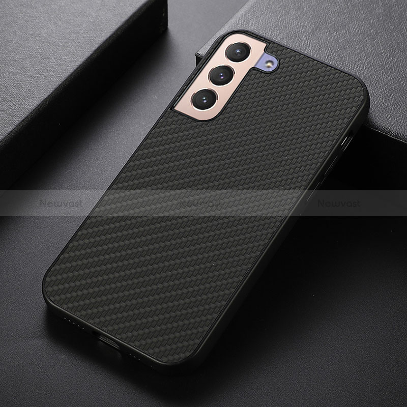 Soft Luxury Leather Snap On Case Cover B07H for Samsung Galaxy S22 Plus 5G