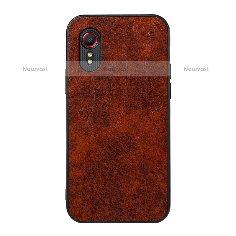 Soft Luxury Leather Snap On Case Cover B07H for Samsung Galaxy XCover 5 SM-G525F