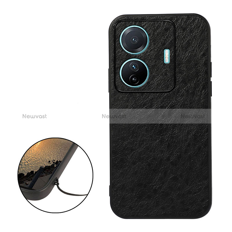 Soft Luxury Leather Snap On Case Cover B07H for Vivo T1 Pro 5G