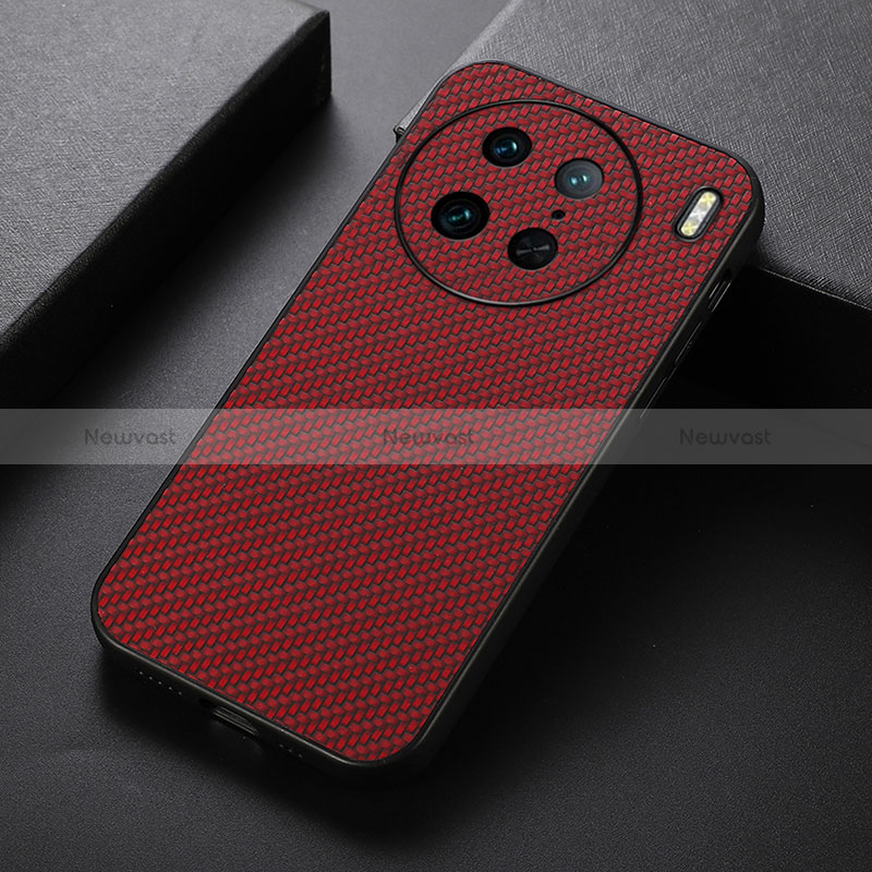 Soft Luxury Leather Snap On Case Cover B07H for Vivo X90 Pro 5G