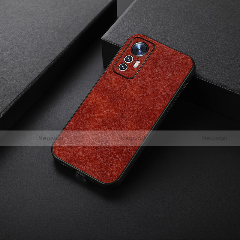 Soft Luxury Leather Snap On Case Cover B07H for Xiaomi Mi 12 5G