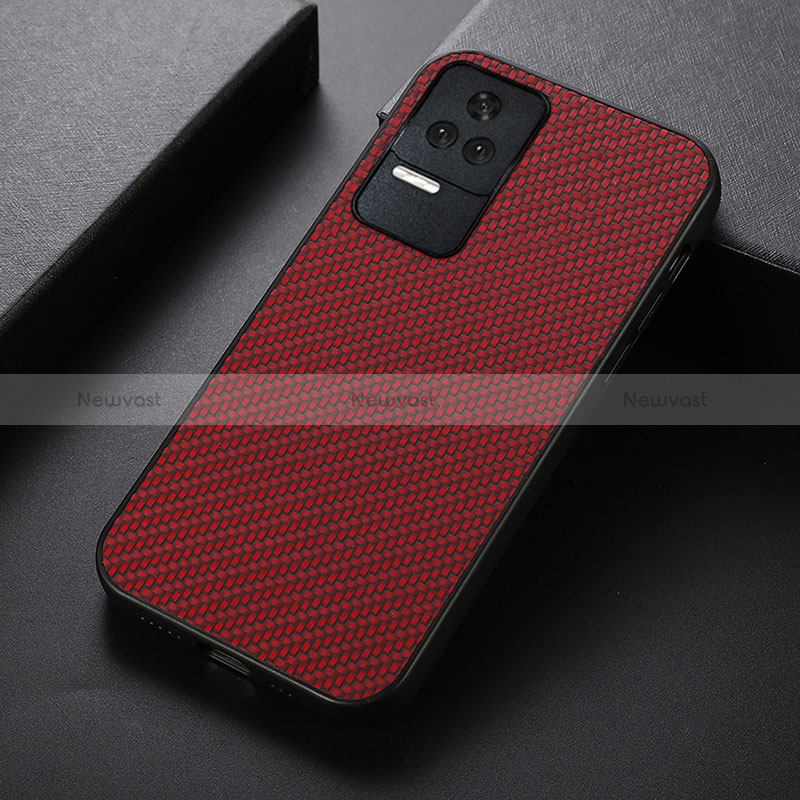 Soft Luxury Leather Snap On Case Cover B07H for Xiaomi Redmi K40S 5G