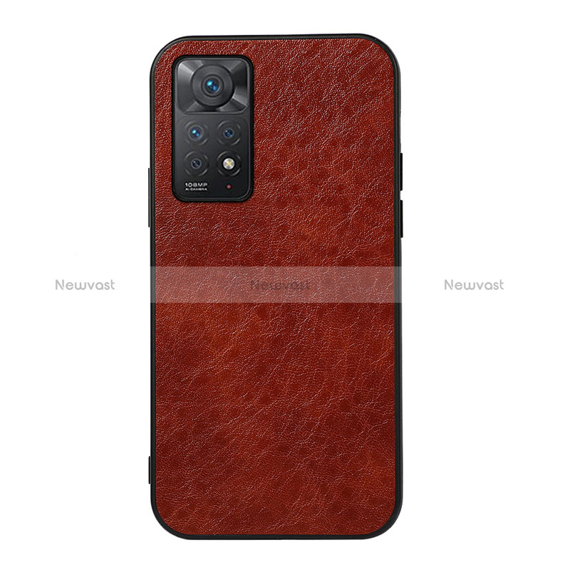 Soft Luxury Leather Snap On Case Cover B07H for Xiaomi Redmi Note 11 Pro 4G