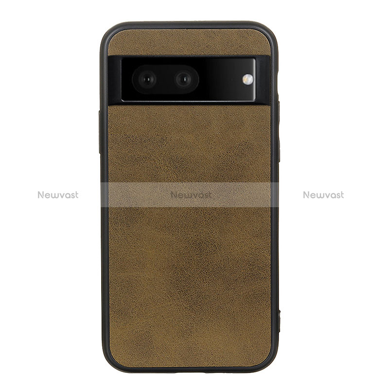 Soft Luxury Leather Snap On Case Cover B08H for Google Pixel 7 5G