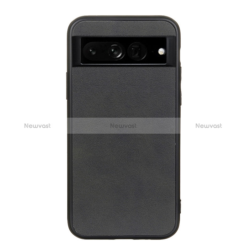 Soft Luxury Leather Snap On Case Cover B08H for Google Pixel 7 Pro 5G