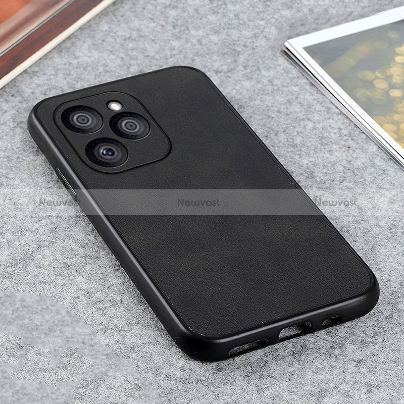 Soft Luxury Leather Snap On Case Cover B08H for Huawei Honor 60 SE 5G