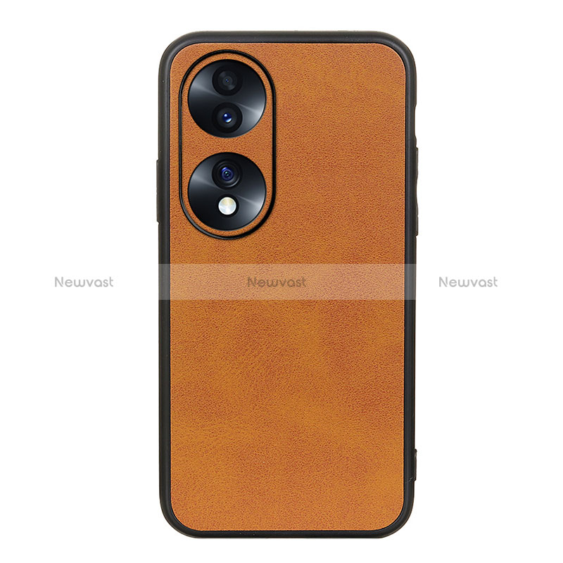 Soft Luxury Leather Snap On Case Cover B08H for Huawei Honor 70 5G