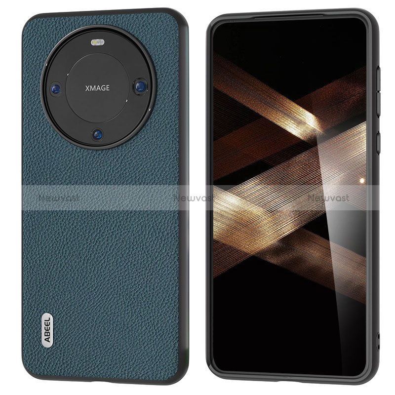 Soft Luxury Leather Snap On Case Cover B08H for Huawei Mate 60 Pro