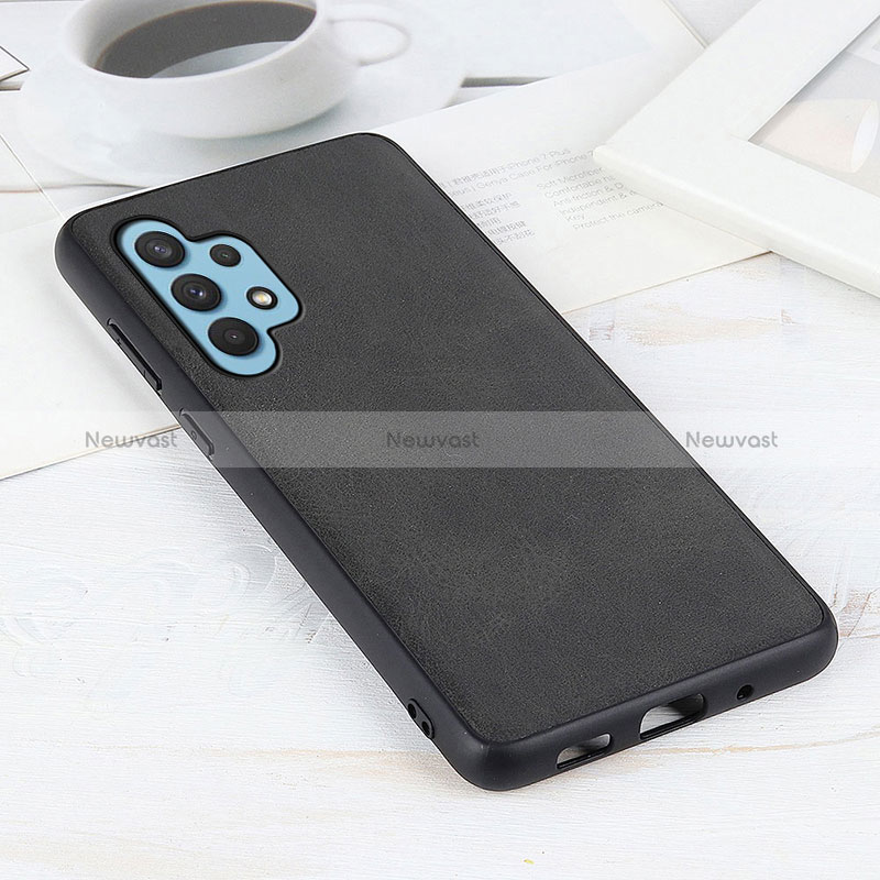 Soft Luxury Leather Snap On Case Cover B08H for Samsung Galaxy A32 4G