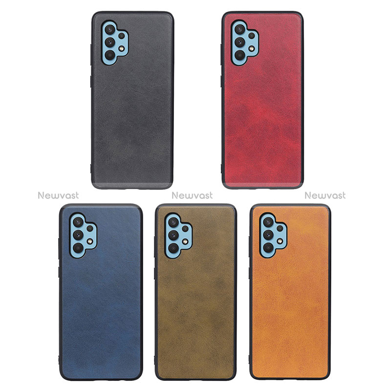 Soft Luxury Leather Snap On Case Cover B08H for Samsung Galaxy A32 5G